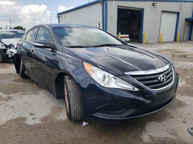 HYUNDAI SONATA GLS 2014 with VIN 5NPEB4AC1EH879499 - Photo from auction