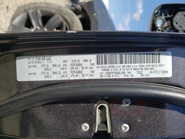 Photo 10 from auction – 2017 RAM 1500 SPORT with VIN 1C6RR7MT9HS851909