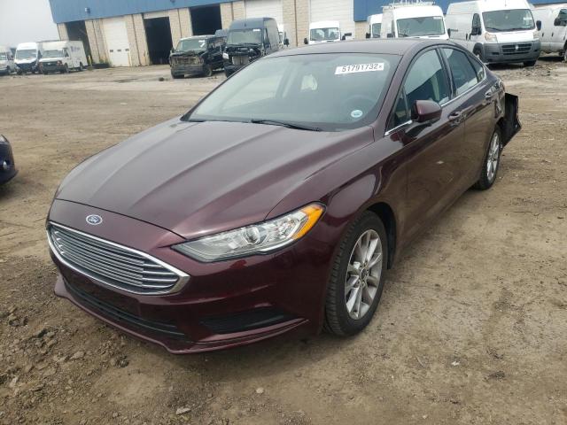 Photo 2 from auction – 2017 FORD FUSION SE with VIN 3FA6P0HD0HR334317