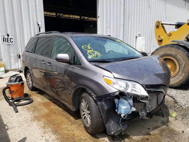 TOYOTA SIENNA XLE 2020 with VIN 5TDYZ3DC1LS034206 - Photo from auction
