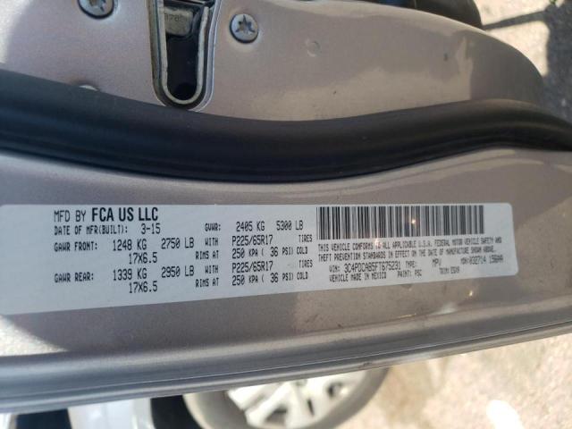 Photo 10 from auction – 2015 DODGE JOURNEY SE with VIN 3C4PDCAB5FT675231