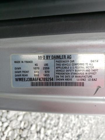 Photo 10 from auction – 2015 SMART FORTWO PUR with VIN WMEEJ3BA6FK789294