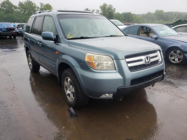 HONDA PILOT 2006 with VIN 2HKYF18676H524614 - Photo from auction