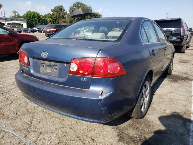 Photo 4 from auction – 2006 KIA OPTIMA LX with VIN KNAGE123465052754