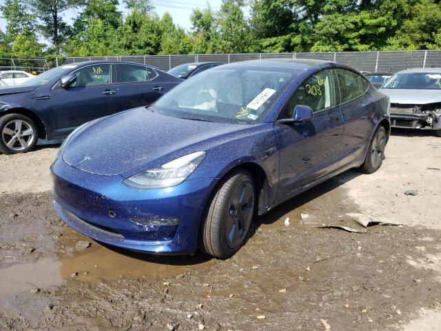 Photo 2 from auction – 2022 TESLA MODEL 3 with VIN 5YJ3E1EB3NF240070