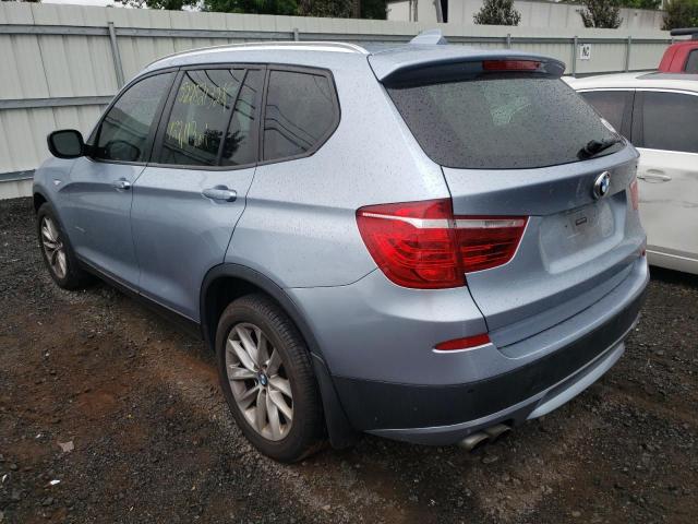 Photo 3 from auction – 2013 BMW X3 XDRIVE2 with VIN 5UXWX9C52D0A12949