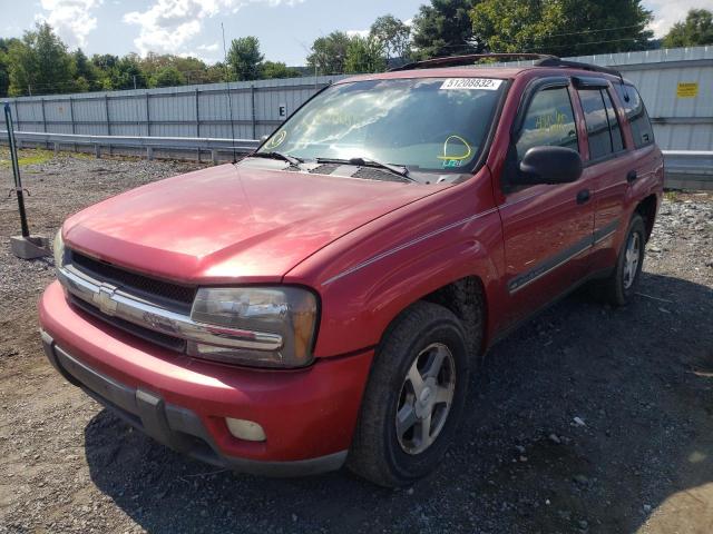 Photo 2 from auction – 2002 CHEVROLET TRAILBLAZE with VIN 1GNDT13S722131498