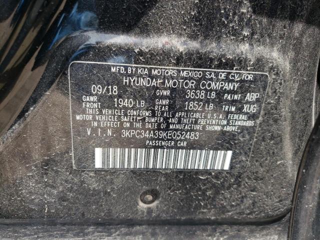 Photo 10 from auction – 2019 HYUNDAI ACCENT LIM with VIN 3KPC34A39KE052483
