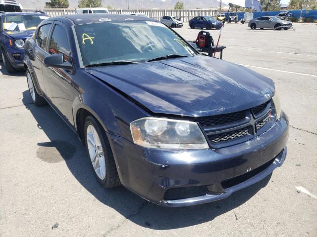 DODGE AVENGER SE 2014 with VIN 1C3CDZAB8EN199397 - Photo from auction