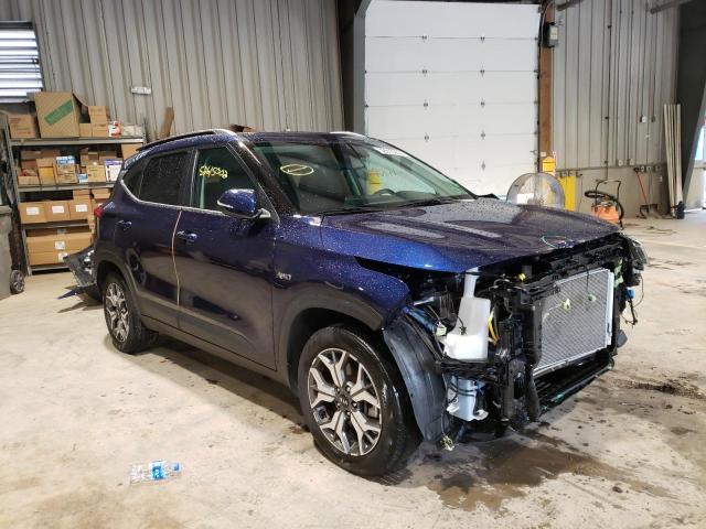 KIA SELTOS EX 2021 with VIN KNDERCAA8M7130593 - Photo from auction