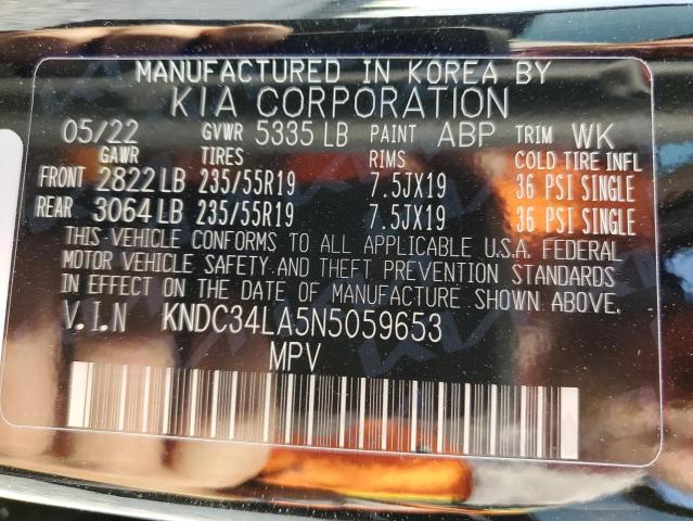 Photo 10 from auction – 2022 KIA EV6 LIGHT with VIN KNDC34LA5N5059653