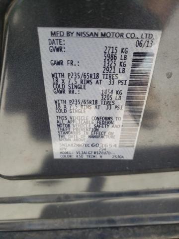 Photo 10 from auction – 2014 NISSAN PATHFINDER with VIN 5N1AR2MN7EC603654