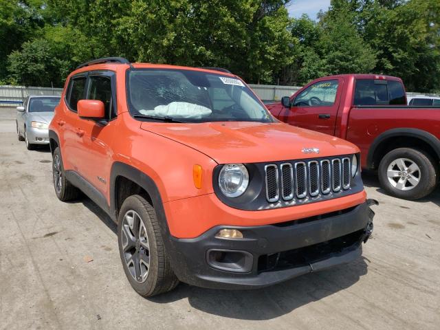 JEEP RENEGADE L 2017 with VIN ZACCJBBBXHPG09557 - Photo from auction