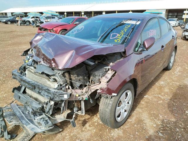 Photo 2 from auction – 2017 KIA FORTE LX with VIN 3KPFK4A73HE090383