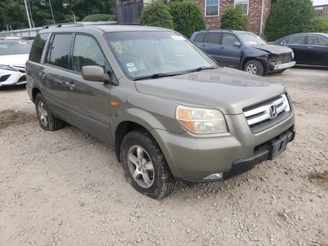 HONDA PILOT EXL 2007 with VIN 2HKYF18607H528960 - Photo from auction