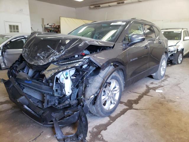 Photo 2 from auction – 2021 CHEVROLET BLAZER 2LT with VIN 3GNKBHR43MS532310