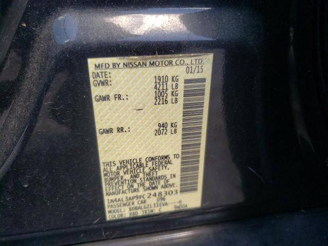 Photo 10 from auction – 2015 NISSAN ALTIMA 2.5 with VIN 1N4AL3AP9FC248303
