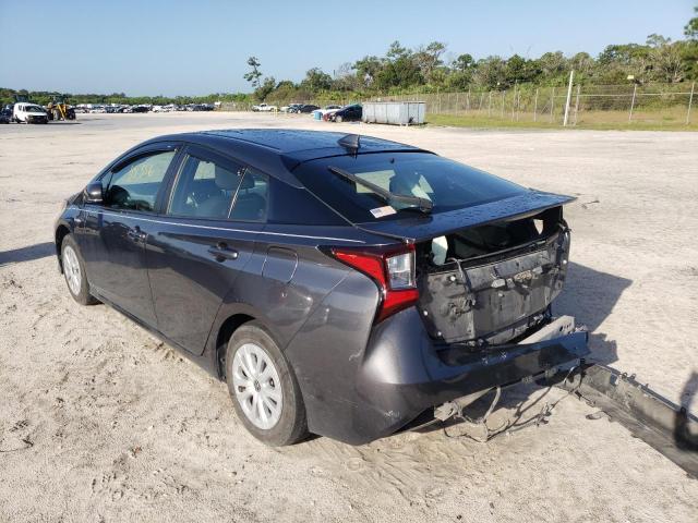 Photo 3 from auction – 2019 TOYOTA PRIUS with VIN JTDKARFU1K3090166
