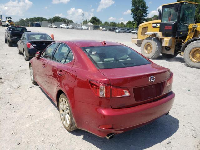 Photo 3 from auction – 2011 LEXUS IS 250 with VIN JTHCF5C28B5050719