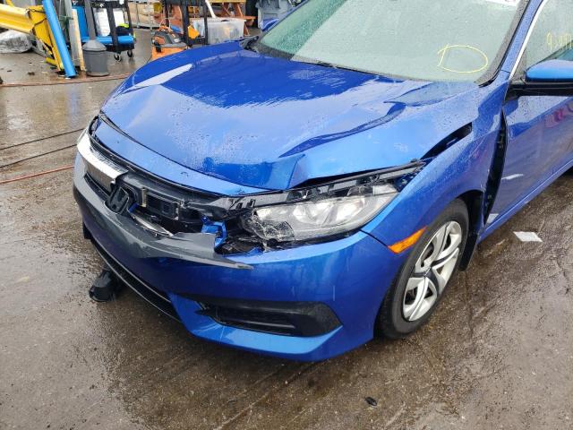 Photo 9 from auction – 2017 HONDA CIVIC LX with VIN 19XFC2F51HE027520