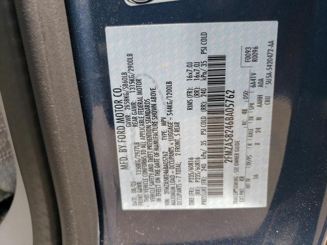 Photo 10 from auction – 2006 FORD FREESTAR L with VIN 2FMZA58246BA05762
