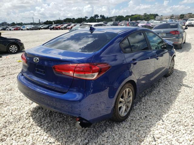Photo 4 from auction – 2017 KIA FORTE LX with VIN 3KPFL4A75HE021109