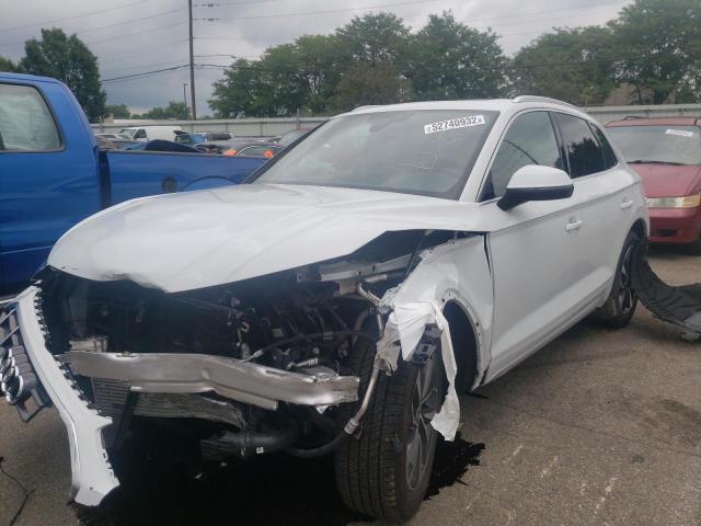 Photo 2 from auction – 2021 AUDI Q5 PREMIUM with VIN WA1AAAFY5M2008507