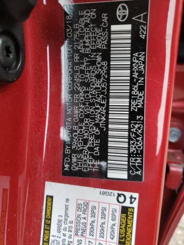 Photo 10 from auction – 2018 TOYOTA COROLLA IM with VIN JTNKARJE7JJ572968
