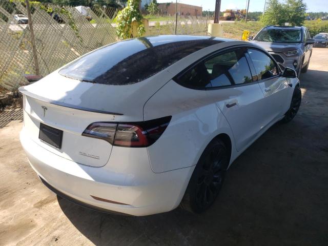 Photo 4 from auction – 2022 TESLA MODEL 3 with VIN 5YJ3E1EC8NF105420