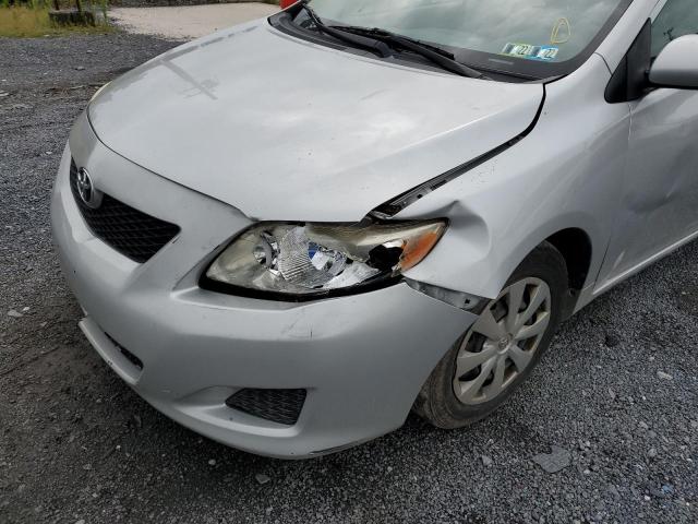 Photo 9 from auction – 2009 TOYOTA COROLLA BA with VIN JTDBL40E399041606