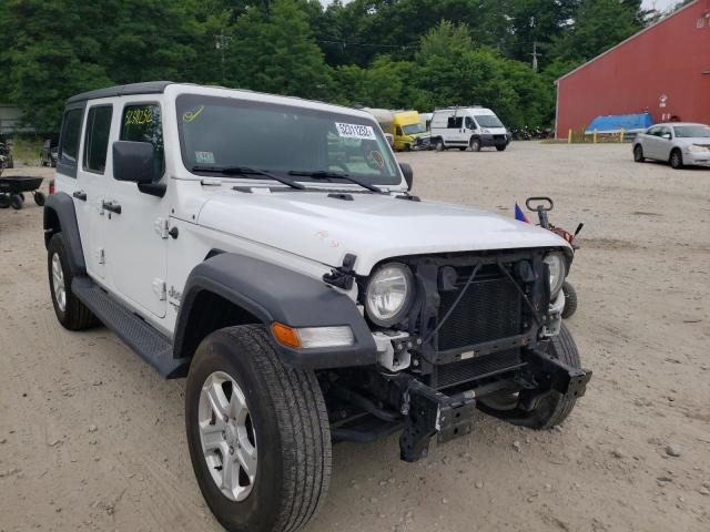 JEEP WRANGLER U 2021 with VIN 1C4HJXDN7MW531648 - Photo from auction