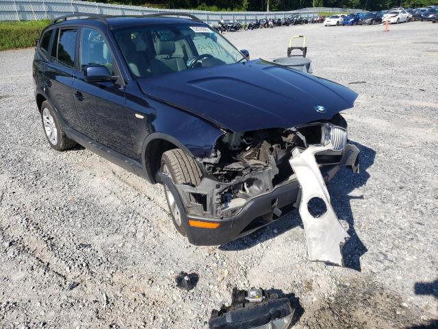 BMW X3 3.0SI 2007 with VIN WBXPC93407WF06014 - Photo from auction