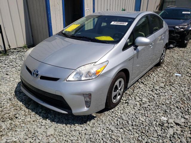 Photo 2 from auction – 2013 TOYOTA PRIUS with VIN JTDKN3DU9D0348233