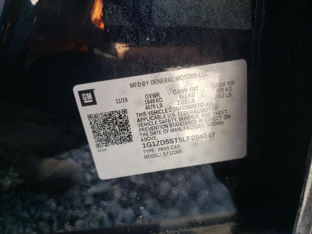 Photo 10 from auction – 2020 CHEVROLET MALIBU LT with VIN 1G1ZD5ST5LF054047