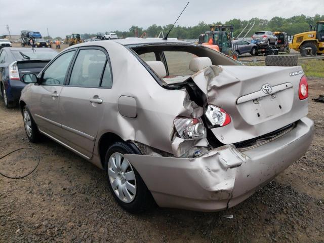 Photo 3 from auction – 2003 TOYOTA COROLLA CE with VIN 2T1BR32E63C011684