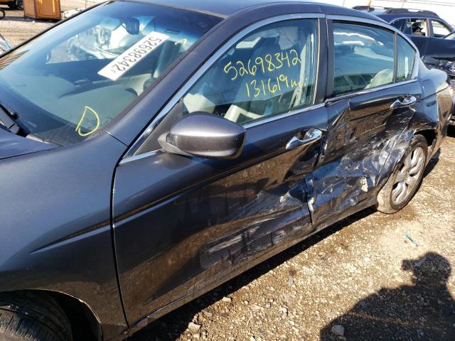 Photo 9 from auction – 2010 HONDA ACCORD EXL with VIN 1HGCP3F82AA004040