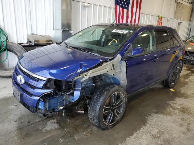 Photo 2 from auction – 2013 FORD EDGE SEL with VIN 2FMDK4JC9DBA04608