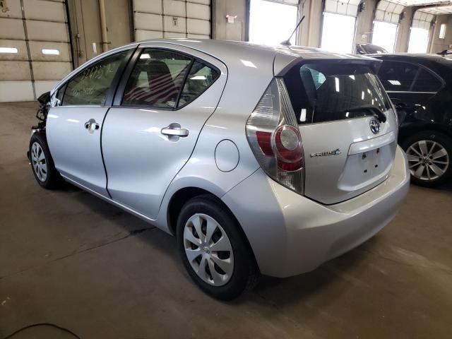 Photo 3 from auction – 2014 TOYOTA PRIUS C with VIN JTDKDTB37E1070375