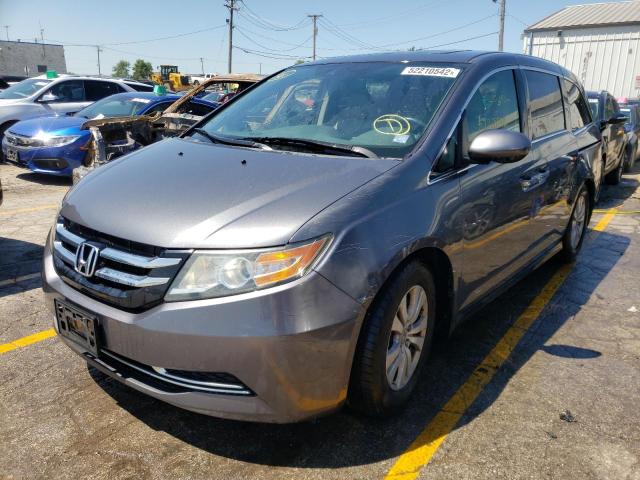 Photo 2 from auction – 2014 HONDA ODYSSEY EX with VIN 5FNRL5H62EB104339