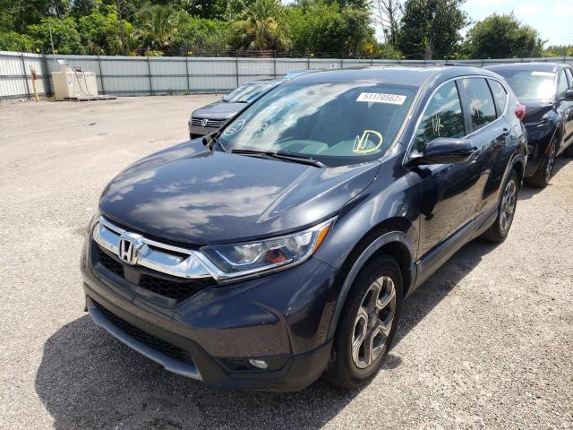 Photo 2 from auction – 2017 HONDA CR-V EX with VIN 7FARW1H58HE020462