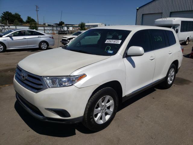 Photo 2 from auction – 2012 TOYOTA HIGHLANDER with VIN 5TDZK3EH2CS088469