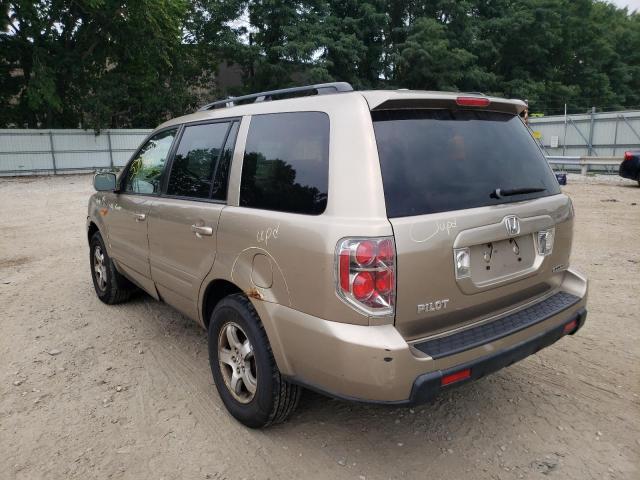 Photo 3 from auction – 2006 HONDA PILOT EX with VIN 2HKYF18556H550264