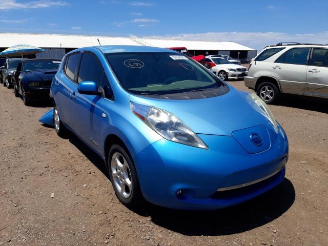 NISSAN LEAF SV 2011 with VIN JN1AZ0CP9BT003406 - Photo from auction