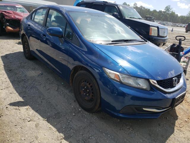 Photo 1 from auction – 2014 HONDA CIVIC LX with VIN 19XFB2F55EE206108