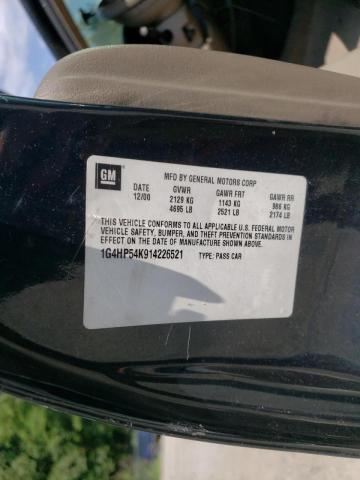 Photo 10 from auction – 2001 BUICK LESABRE CU with VIN 1G4HP54K914226521