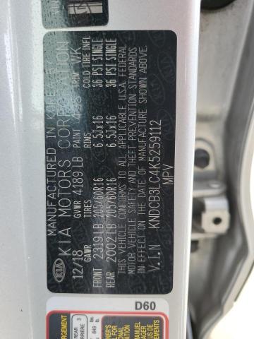 Photo 10 from auction – 2019 KIA NIRO FE with VIN KNDCB3LC4K5259112
