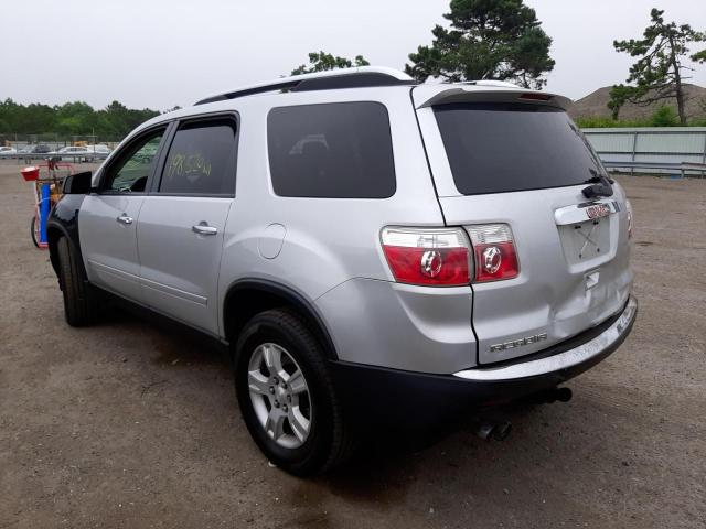 Photo 3 from auction – 2009 GMC ACADIA SLE with VIN 1GKER13D69J174554