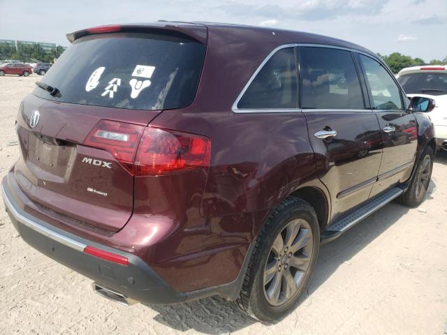 Photo 4 from auction – 2012 ACURA MDX ADVANC with VIN 2HNYD2H83CH547416