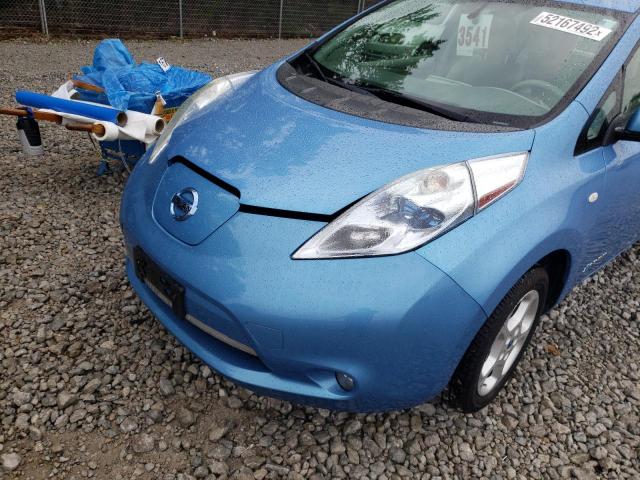 Photo 9 from auction – 2011 NISSAN LEAF SV with VIN JN1AZ0CP0BT006467