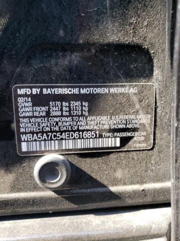 Photo 10 from auction – 2014 BMW 528 XI with VIN WBA5A7C54ED616851